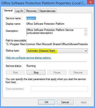 software protection platform service error